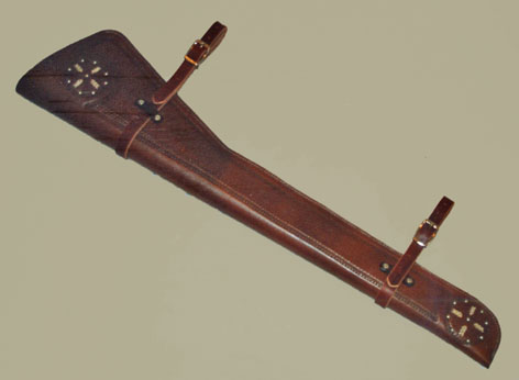 30-30 rifle scabbard for a saddle